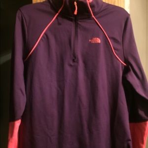 North Face 3/4 zip
